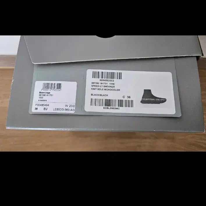 [BUNJANG] Balenciaga Speedrunner All Black Sneakers / (정품) 발렌시아가 스피드러너 올블랙 36