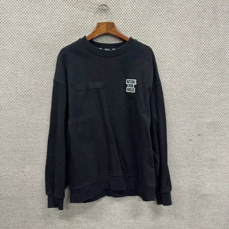 [BUNJANG] New Era Oversized Embroidered Sweatshirt / 뉴에라 오버핏 자수 스웻셔츠 맨투맨 95 A07385
