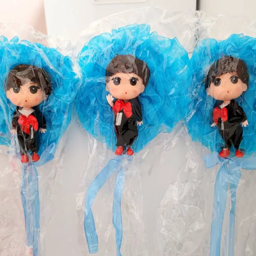 [BUNJANG] Princess Doll Figure with Light Wand / (5월 세일)공주 인형 피규어 불빛 요술봉