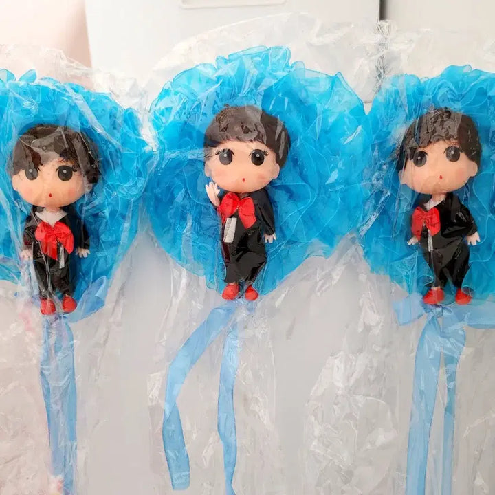 [BUNJANG] Princess Doll Figure with Light Wand / (5월 세일)공주 인형 피규어 불빛 요술봉