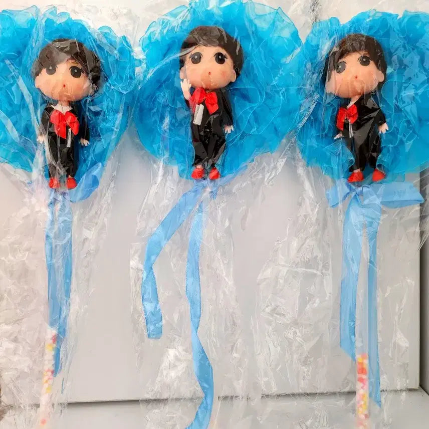 [BUNJANG] Princess Doll Figure with Light Wand / (5월 세일)공주 인형 피규어 불빛 요술봉