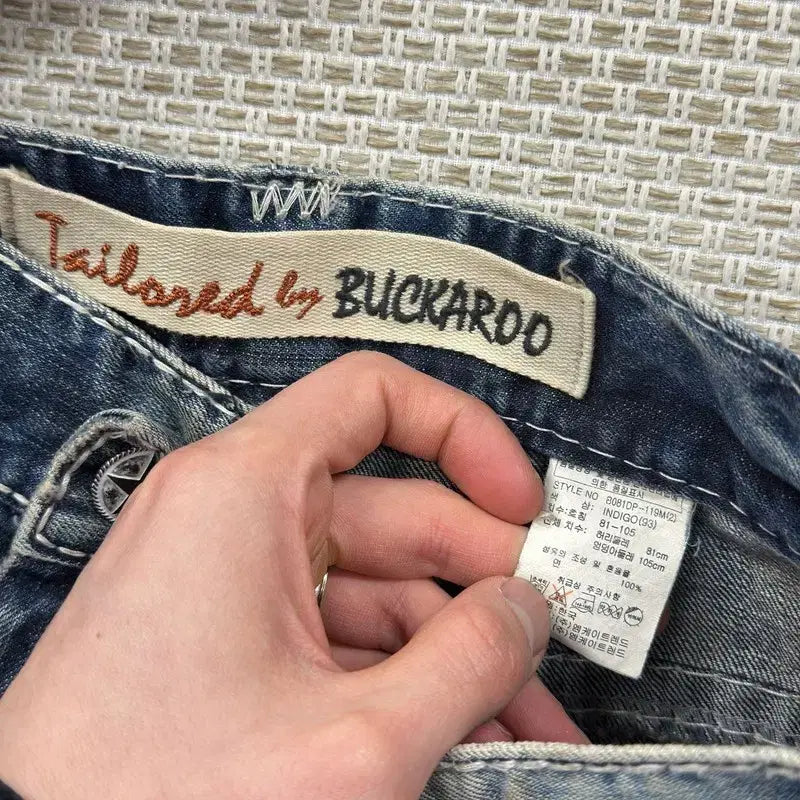 [BUNJANG] Buckaroo Vintage Old School Denim Jeans / 버커루 빈티지 올드스쿨 데님 청바지 81 A07378