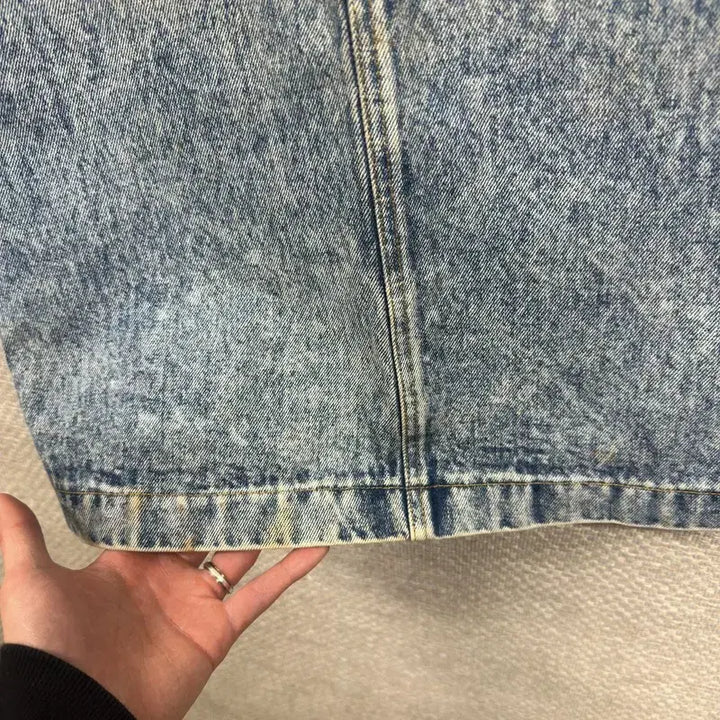 [BUNJANG] Vintage Old School Denim Skirt / 빈티지 올드스쿨 데님 스커트 65 M13558