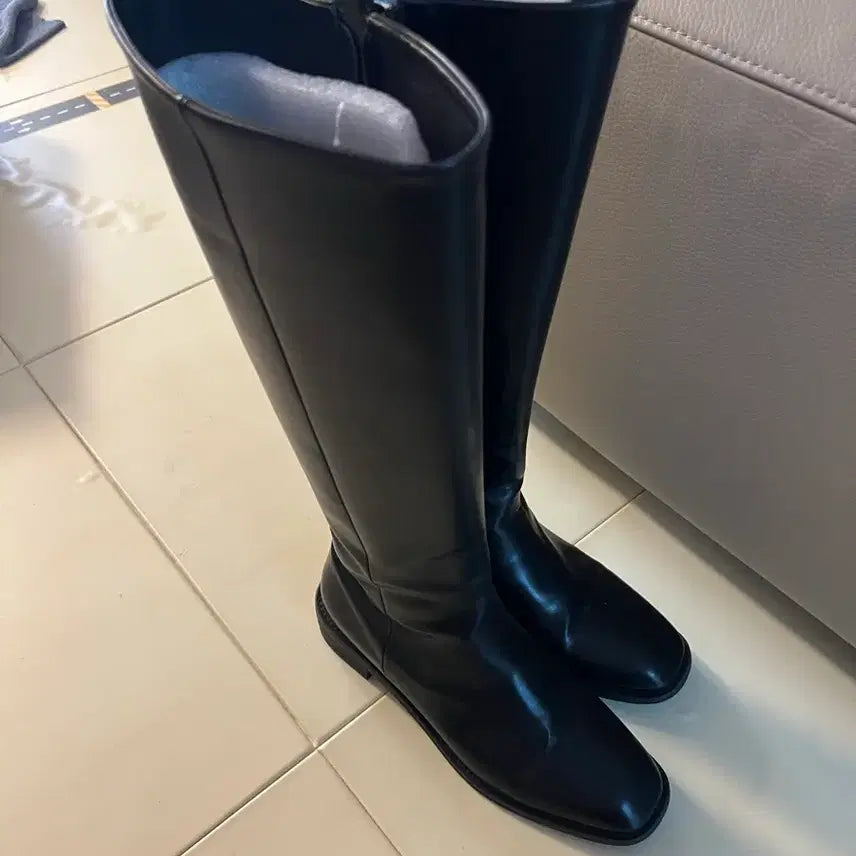 [BUNJANG] Taktroime Basic Flat Long Boots 250 Size / 타크트로이메 베이직 플랫 롱 부츠 250 사이즈