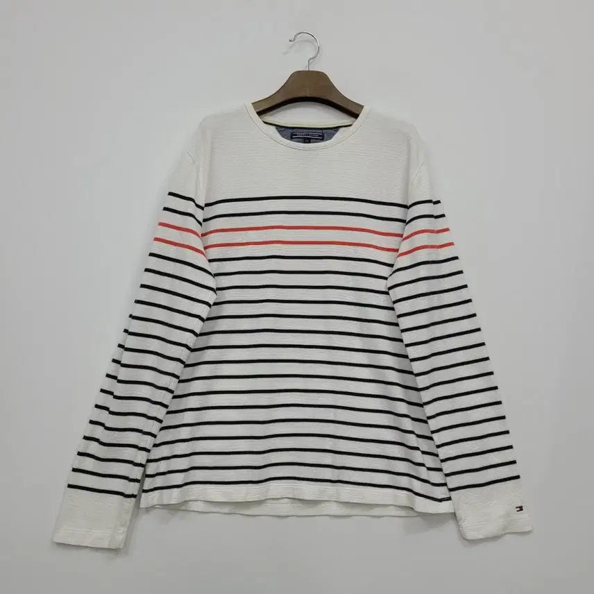 [BUNJANG] Tommy Hilfiger Striped Long Sleeve T-Shirt XXL / 타미힐피거 스트라이프 긴팔티/XXL/앨리스/598