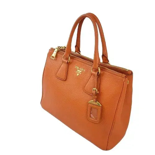 [BUNJANG] Prada BN2420 Vitello Daino Leather Tote Bag / 정품 프라다 BN2420 비텔로 다이노 가죽 토트백