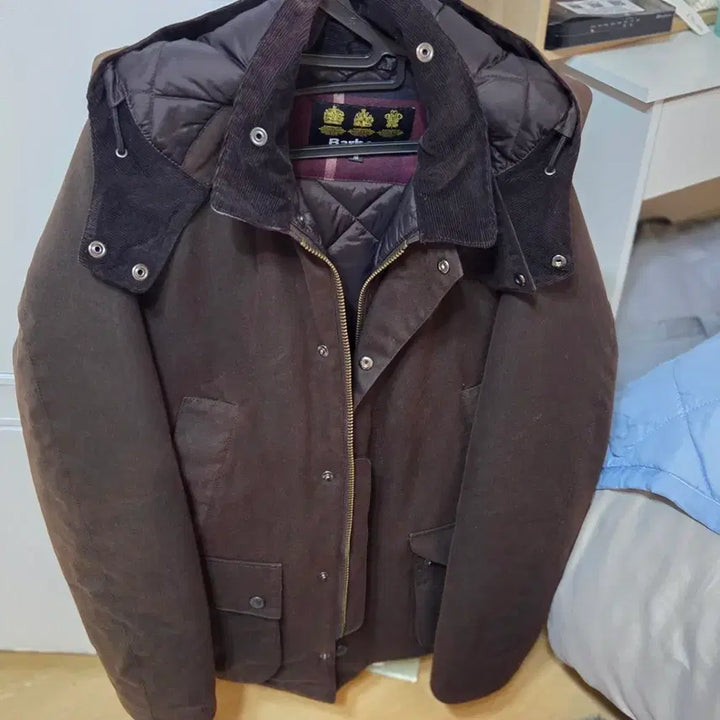[BUNJANG] Barbour Brown Bedale Jacket / 바버 브라운 왁스 비데일 자켓