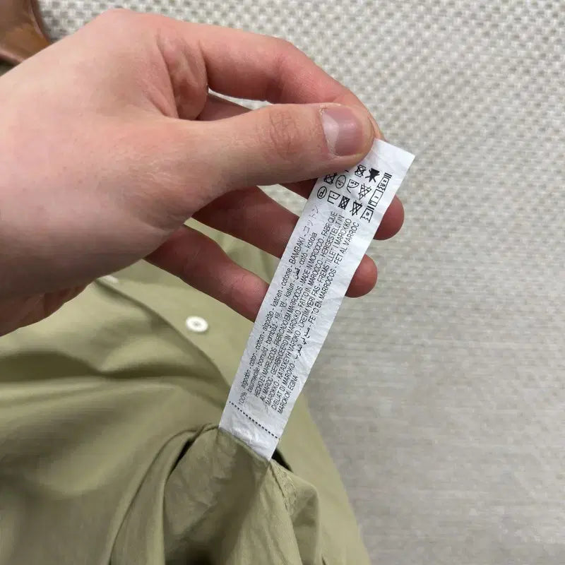 [BUNJANG] ZARA Oversized Casual Long Sleeve Shirt / 자라 ZARA 캐주얼 오버핏 긴팔 셔츠 M A07361