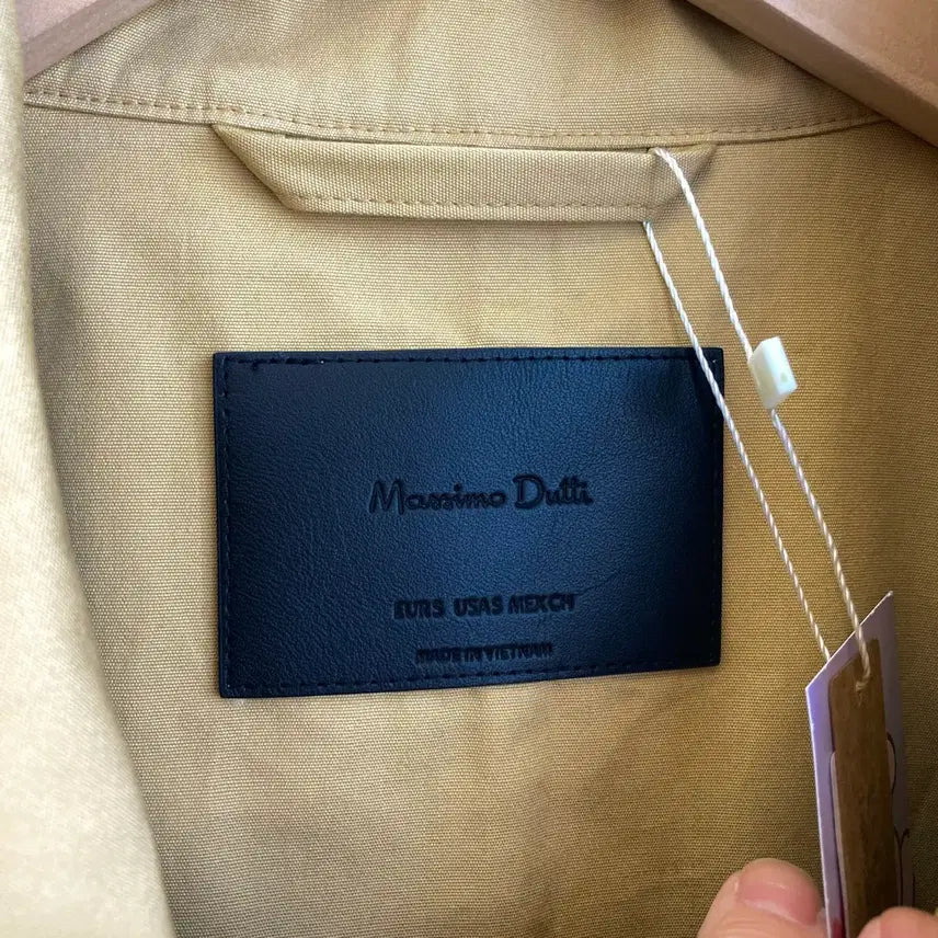 [BUNJANG] Massimo Dutti Trench Coat - Sample - Men&
