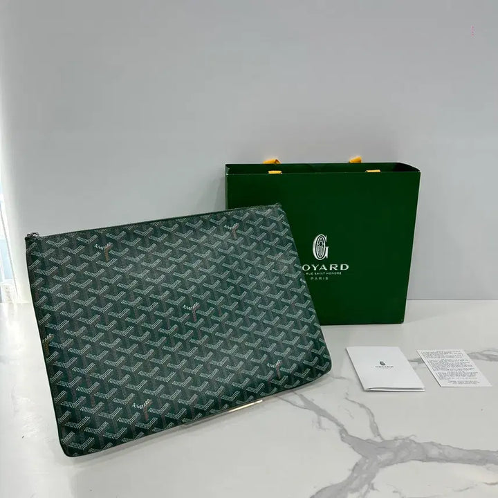 [SOLD OUT] [MGM/정품]고야드 세나 클러치 그린