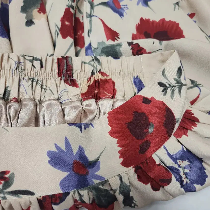 [BUNJANG] Floral Pattern Skirt / (새상품6만원)화사한  치마 스커트