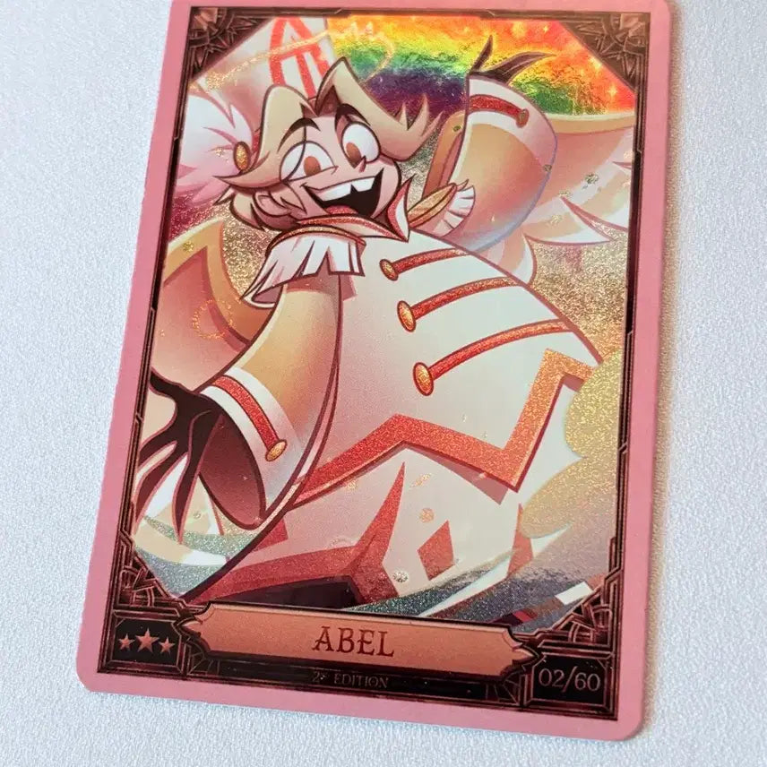 [BUNJANG] Hazbin Hotel Adam, Abel, Emily Card Set / 해즈빈 호텔 아담 아벨 에밀리 천국 핑크 포일 등 카드 22장