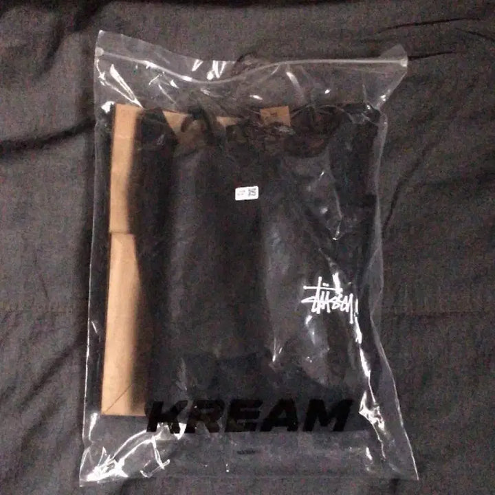 [BUNJANG] Stussy Pigment Dyed Crewneck Sweatshirt (Black, L) / 스투시 피그먼트 맨투맨 블랙 L