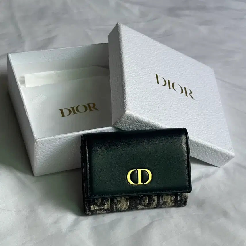 [BUNJANG] Dior Montaigne Oblique Medium Wallet / 디올 몽테인 몽테뉴 중지갑
