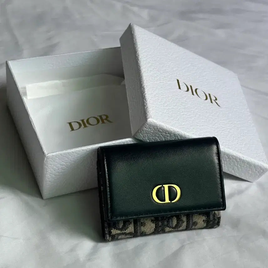 [BUNJANG] Dior Montaigne Oblique Medium Wallet / 디올 몽테인 몽테뉴 중지갑