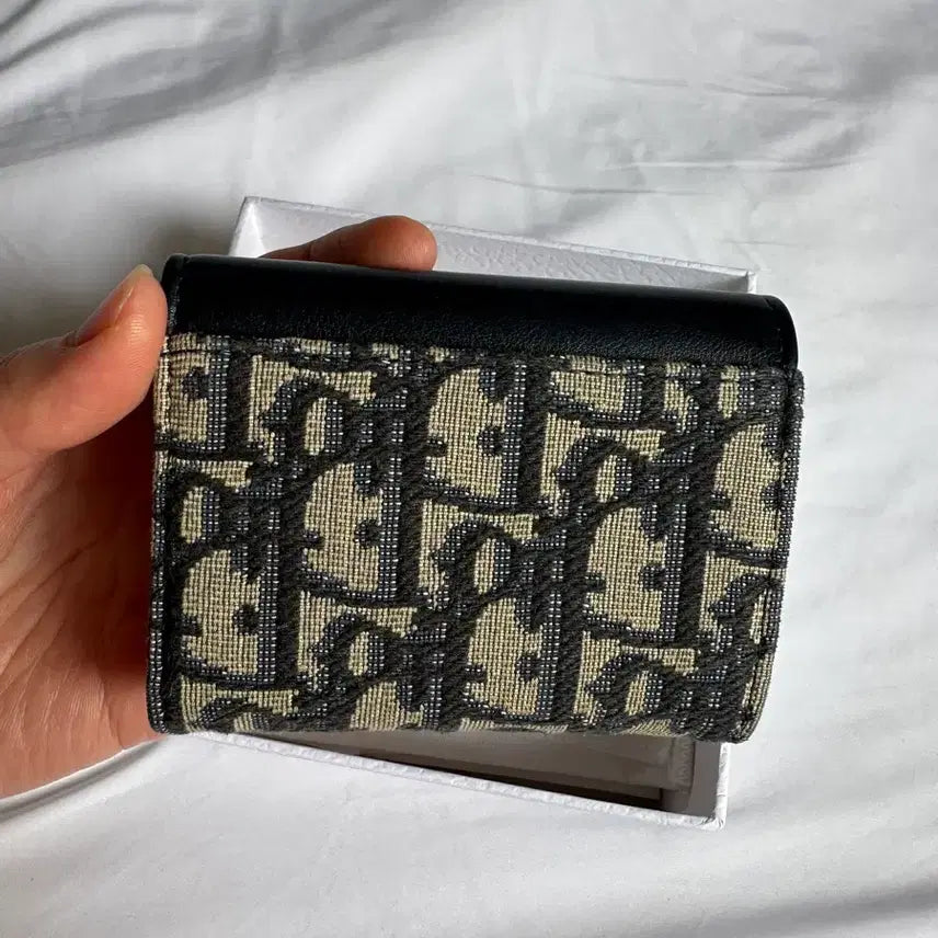 [BUNJANG] Dior Montaigne Oblique Medium Wallet / 디올 몽테인 몽테뉴 중지갑