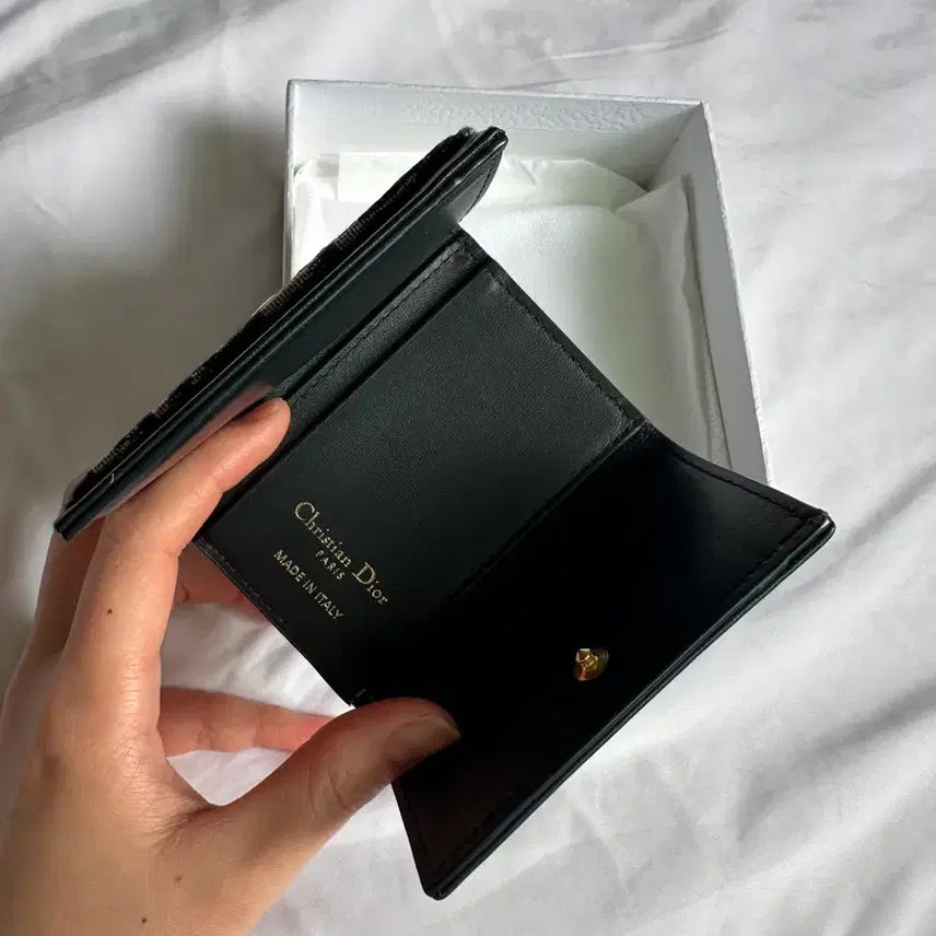 [BUNJANG] Dior Montaigne Oblique Medium Wallet / 디올 몽테인 몽테뉴 중지갑