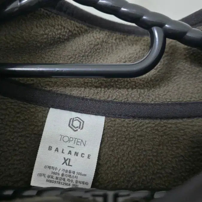 [BUNJANG] TOPTEN Unisex Soft Fleece Half Zip-up MBD5TR1290 / 탑텐 하프집업 반집업