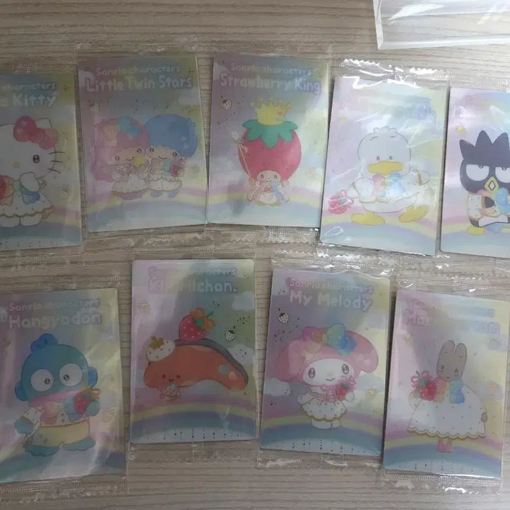 [BUNJANG] Sanrio Wafer Card Set 10th Edition / (일괄) 산리오 웨하스 10탄