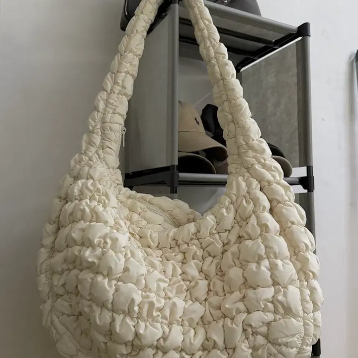 [BUNJANG] COS Quilted Cloud Bag Ivory / COS 코스 퀼티드 구름백 아이보리
