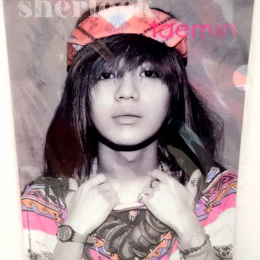 [BUNJANG] SHINee Taemin L-Holder File / (5월 세일)샤이니 셜록 태민 L홀더 파일 화일