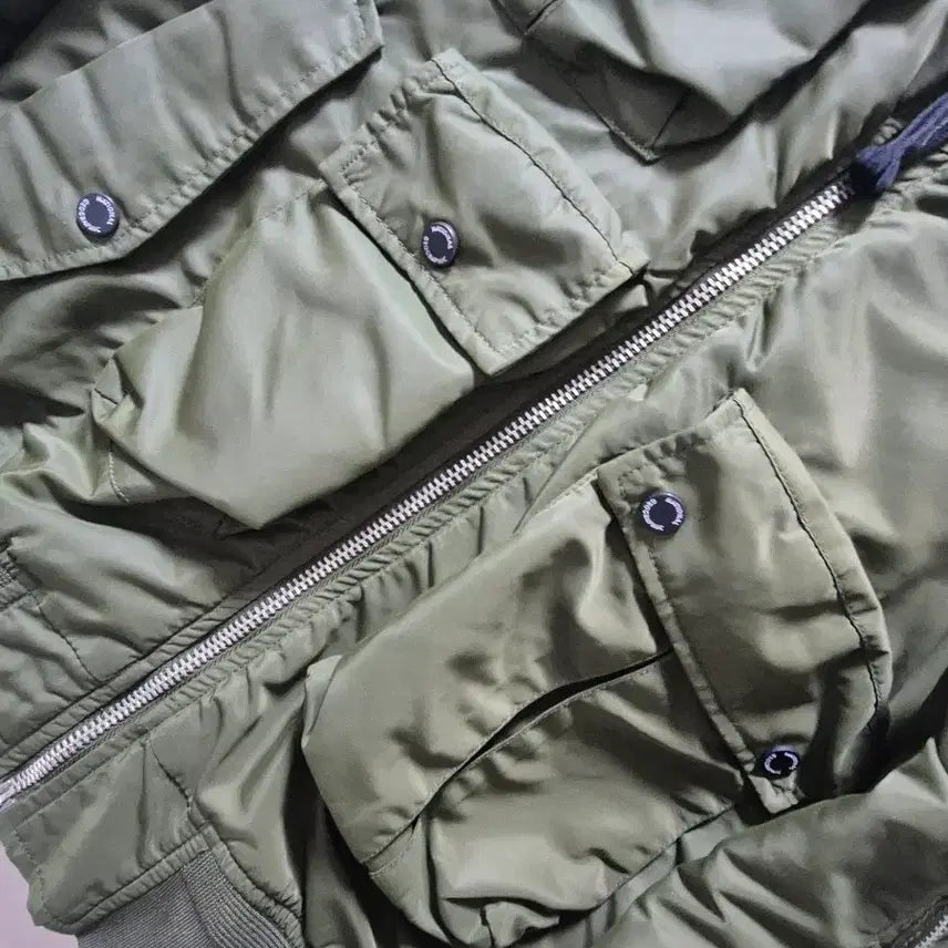 [BUNJANG] National Geographic Leptonic Pocket Point Flight Jacket / 내셔널지오그래픽 렙토닉 포켓 포인트 항공점퍼