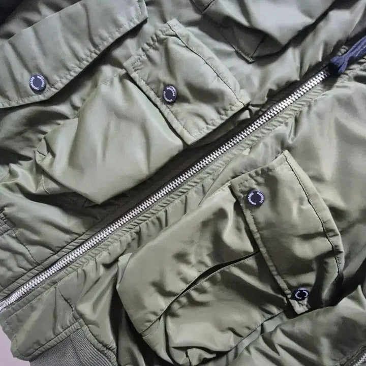 [BUNJANG] National Geographic Leptonic Pocket Point Flight Jacket / 내셔널지오그래픽 렙토닉 포켓 포인트 항공점퍼