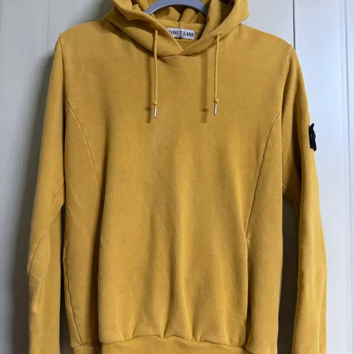 [BUNJANG] Stone Island Hoodie Mustard M / 스톤아일랜드 후드티 m 겨자색