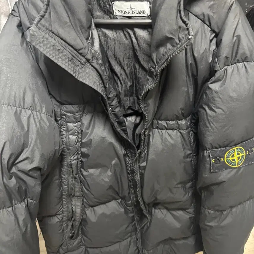[BUNJANG] Stone Island Crinkle Reps L Padded Jacket / 스톤아일랜드 크링클랩스 L