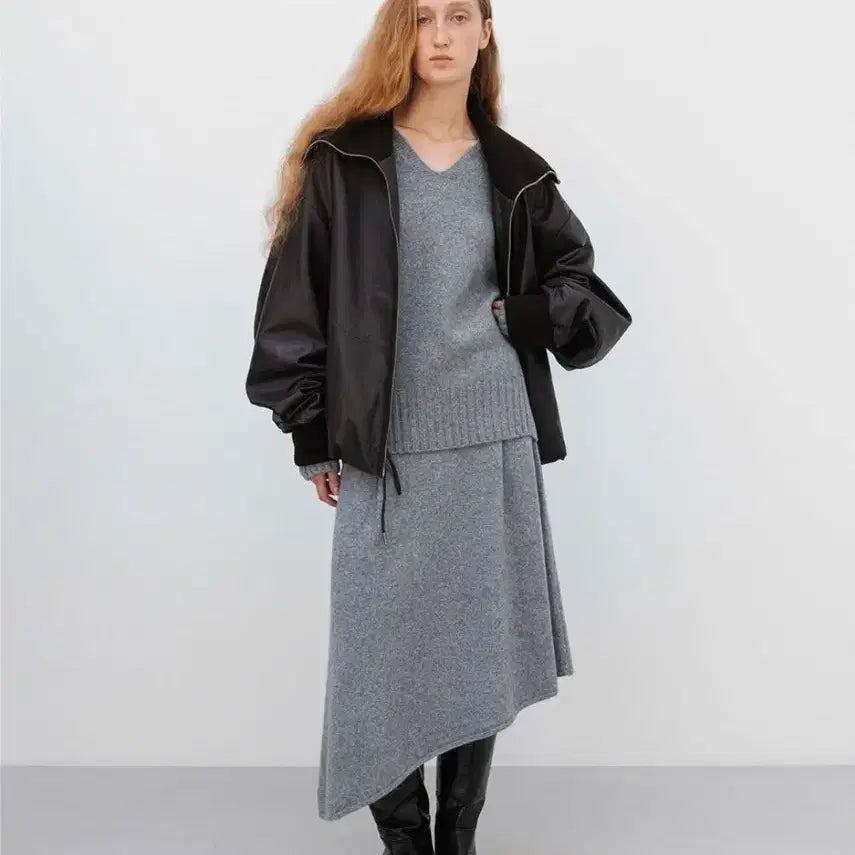 [BUNJANG] Uma Mung Italian Lambskin Leather Jacket / 우마뭉 이탈리안 램스킨 레더자켓 가죽자켓