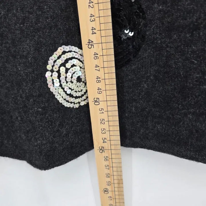 [BUNJANG] Italian Cashmere Turtleneck Sequin Knit / 이탈리아 캐시미어100 터틀넥 스팽글 니트 A30008