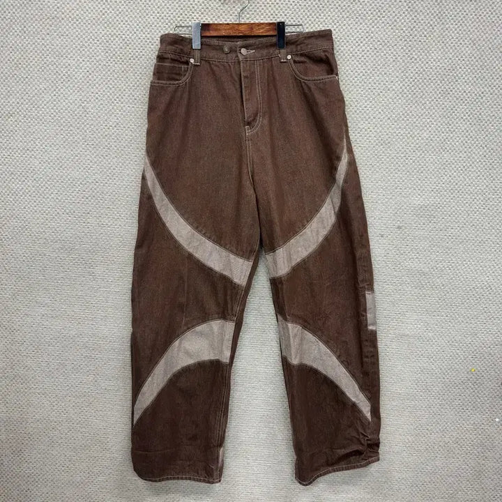 [BUNJANG] Vintage Street Brown Denim Pants / 빈티지 스트릿 브라운 데님바지 50 M13563