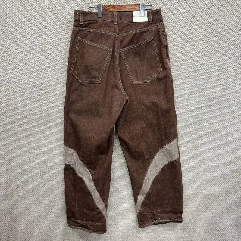 [BUNJANG] Vintage Street Brown Denim Pants / 빈티지 스트릿 브라운 데님바지 50 M13563