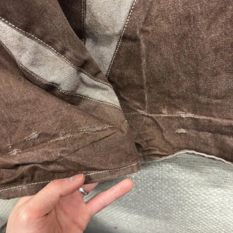 [BUNJANG] Vintage Street Brown Denim Pants / 빈티지 스트릿 브라운 데님바지 50 M13563