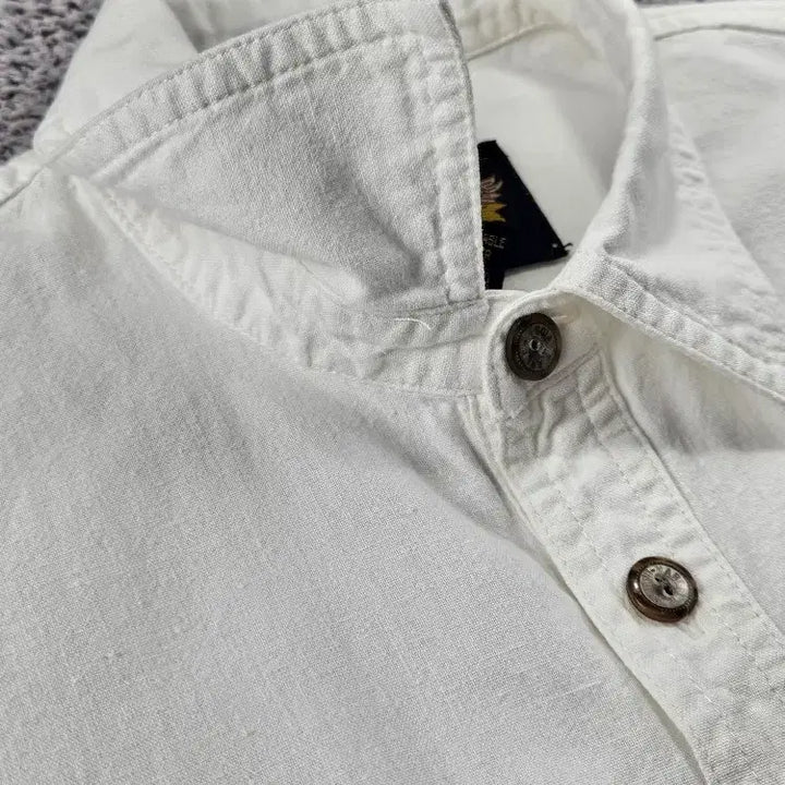 [BUNJANG] Harley-Davidson Bar &amp; Shield Pocket White Shirt (S) / 할리데이비슨 바앤실드 포켓 화이트 셔츠 ( S ) / 11494