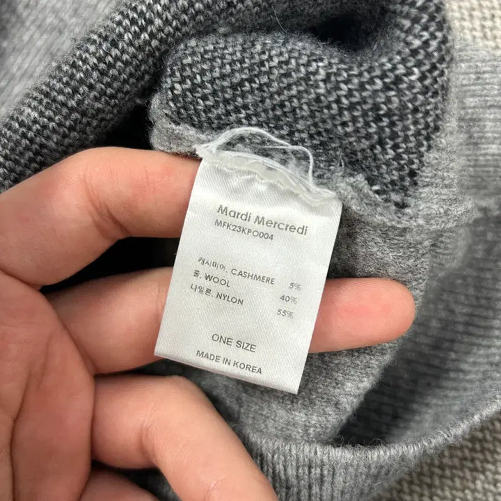 [BUNJANG] Mardi Wool Cashmere Flower Knit / 마르디 울 캐시미어 플라워 니트(OS)