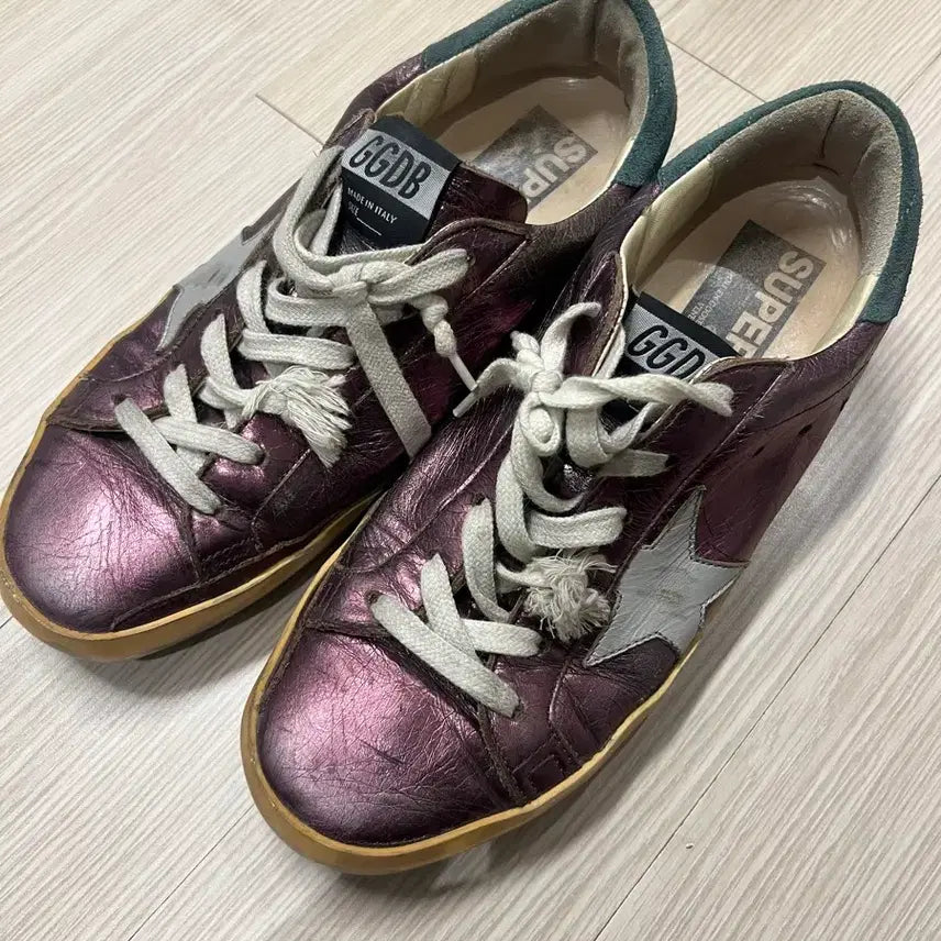 [BUNJANG] Golden Goose Sneakers Purple 38 / 골든구스 스니커즈 퍼플 38