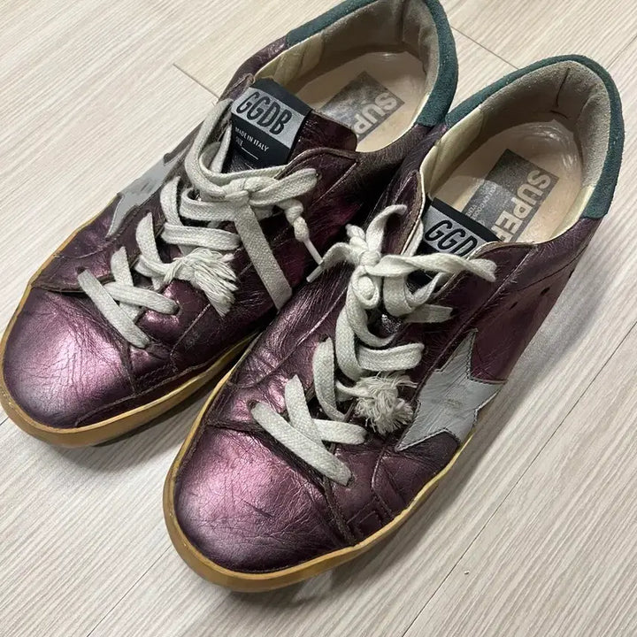 [BUNJANG] Golden Goose Sneakers Purple 38 / 골든구스 스니커즈 퍼플 38