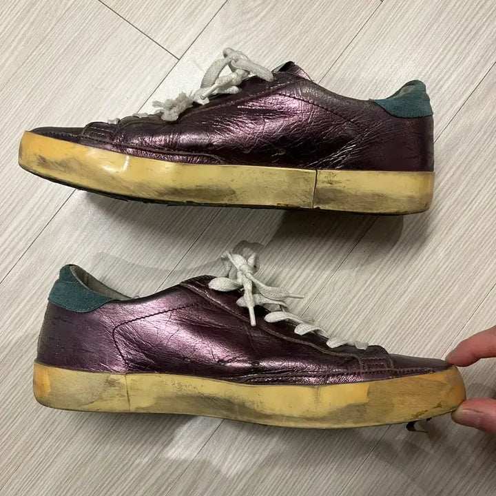 [BUNJANG] Golden Goose Sneakers Purple 38 / 골든구스 스니커즈 퍼플 38