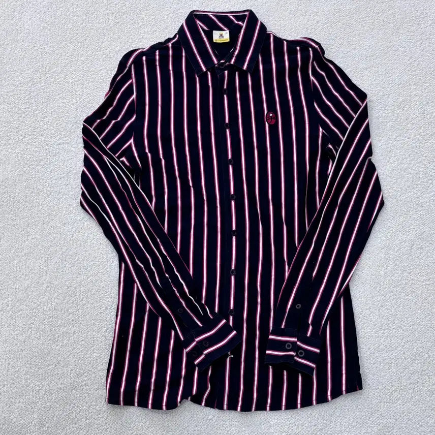 [BUNJANG] Castelbajac Striped Long Sleeve Shirt / 95 까스텔바작 스트라이프 긴팔 셔츠 0306E