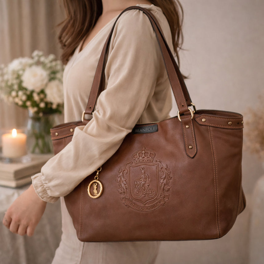 [BUNJANG] Beanpole Leather Shoulder Bag / 빈폴(Beanpole) 정품  숄더백