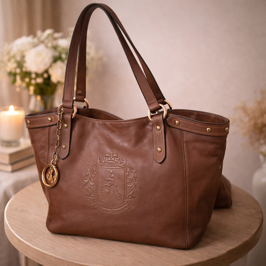 [BUNJANG] Beanpole Leather Shoulder Bag / 빈폴(Beanpole) 정품  숄더백