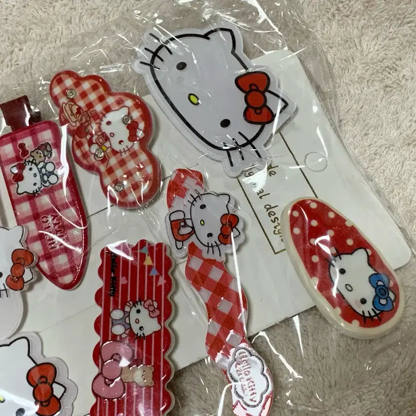 [BUNJANG] Hello Kitty Hairpin Collection / 헬로키티 머리핀 모음