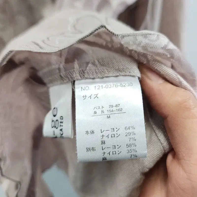 [BUNJANG] Vintage Floral Frill Detail Spring Jacket / 빈티지 페미닌 프릴디테일 플라워 봄자켓