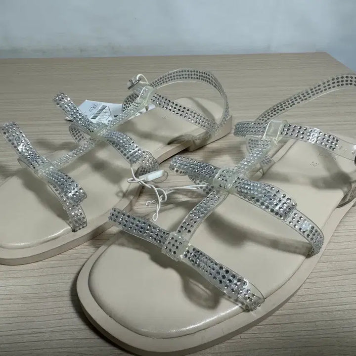 [BUNJANG] ZARA Stone Sandals EUR 34 / 자라 스톤샌들 EUR 34