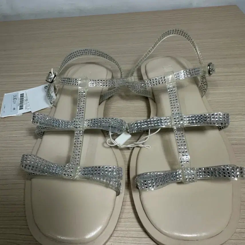 [BUNJANG] ZARA Stone Sandals EUR 34 / 자라 스톤샌들 EUR 34