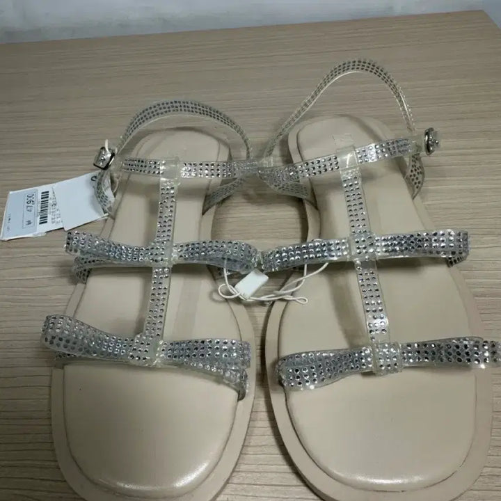 [BUNJANG] ZARA Stone Sandals EUR 34 / 자라 스톤샌들 EUR 34