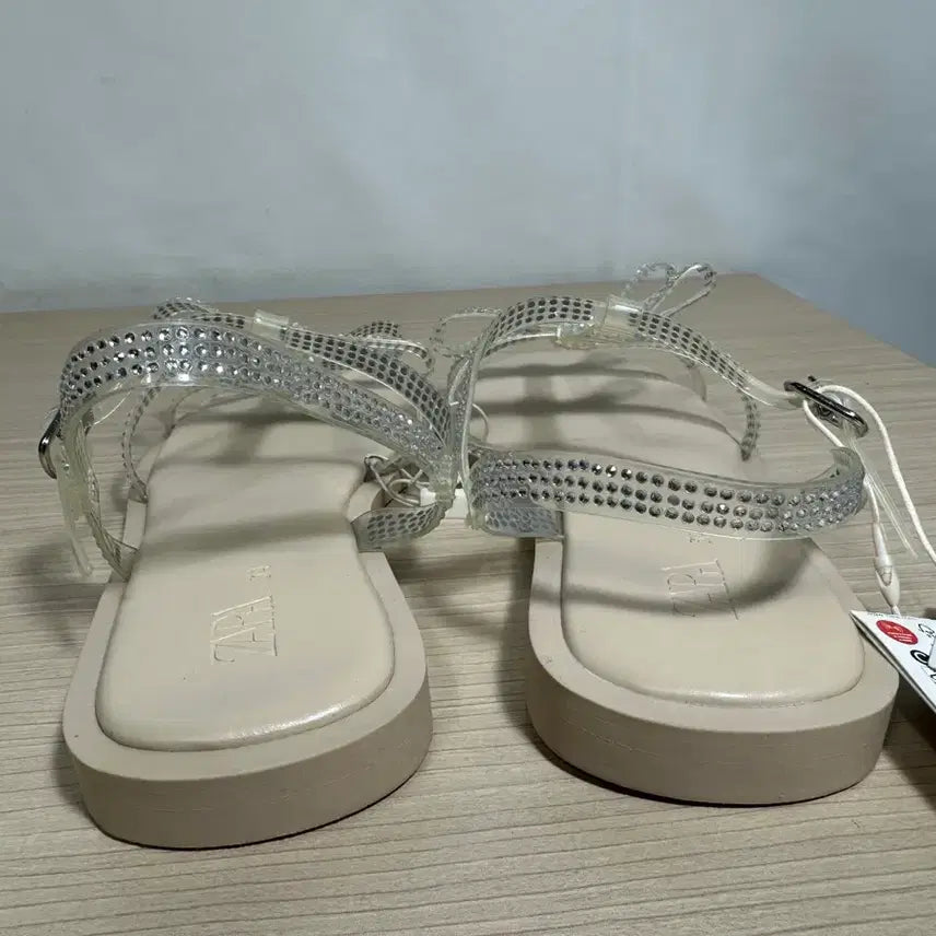 [BUNJANG] ZARA Stone Sandals EUR 34 / 자라 스톤샌들 EUR 34