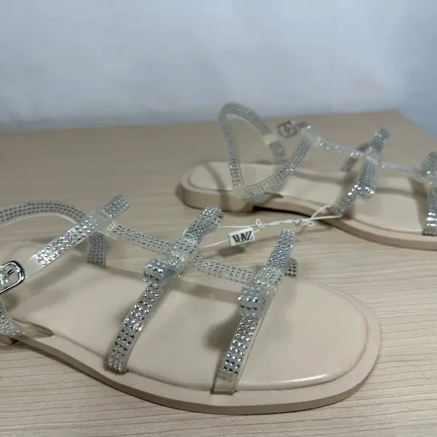 [BUNJANG] ZARA Stone Sandals EUR 34 / 자라 스톤샌들 EUR 34