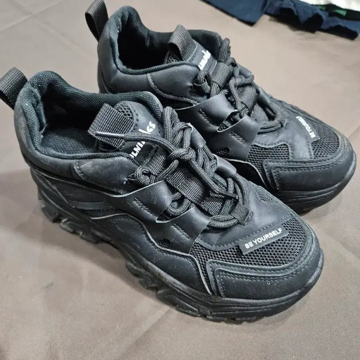 [BUNJANG] Allnix Black Sneakers / 올닉스 블랙 스니커즈 운동화